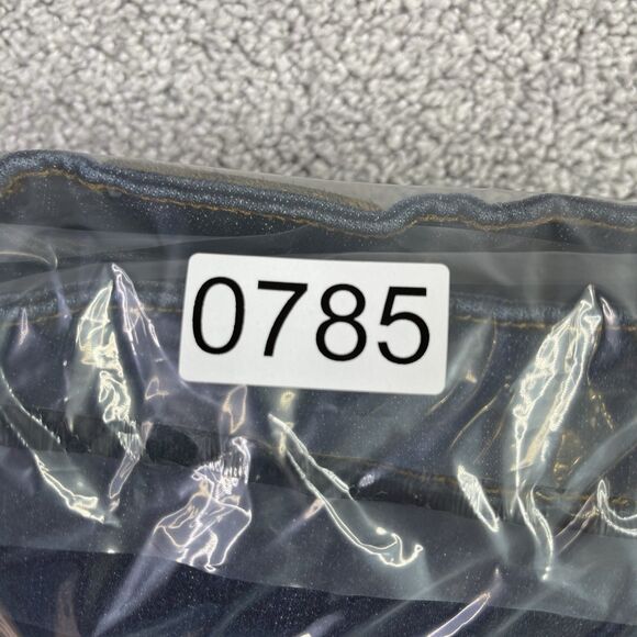 DU/ER Jeans Women’s 26X29 Blue Slim Straight Low Rise Dark Denim Stretch - Picture 13 of 13